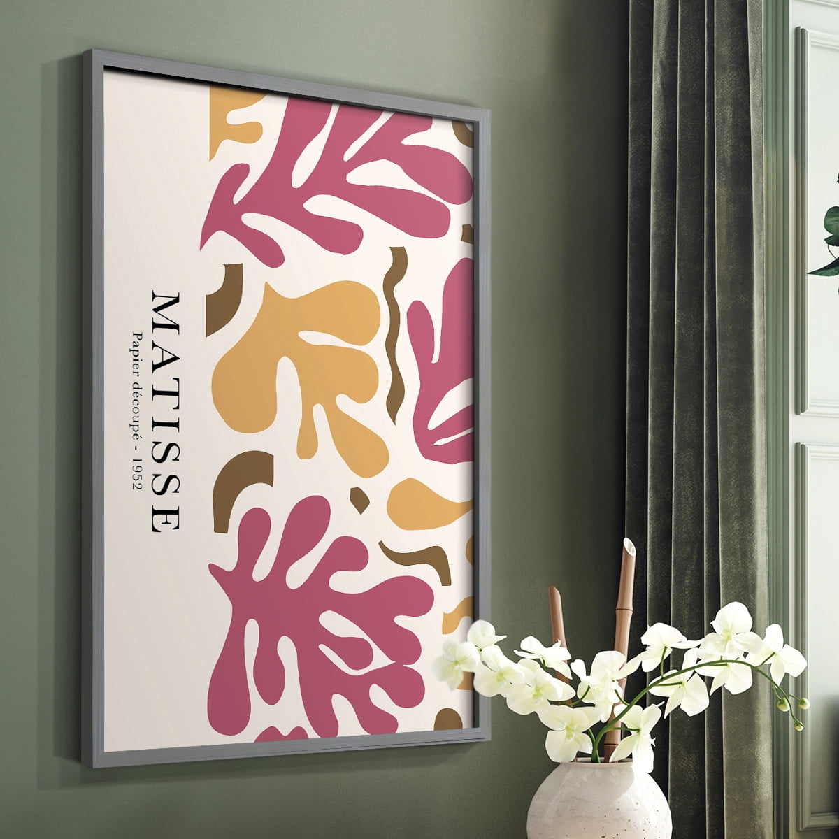 Matisse CCXLVII in Solid Wood 22 x 28 Framed Print