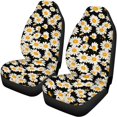 thumbnail image 5 of Pzuqiu Daisy Pattern Car Seat Covers Interior Decor, for Sedan Seats SUV Seats Vans Seats Suitable for Trucks Sedans, 5 of 10