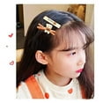 thumbnail image 4 of 14 PCS Cute Children Hairpin,Baby Hair Accessories,Girl Broken Hair Bangs Clip Hairpin ,Princess Cartoon Headwear,Cute Hairpin Gifts, 4 of 5