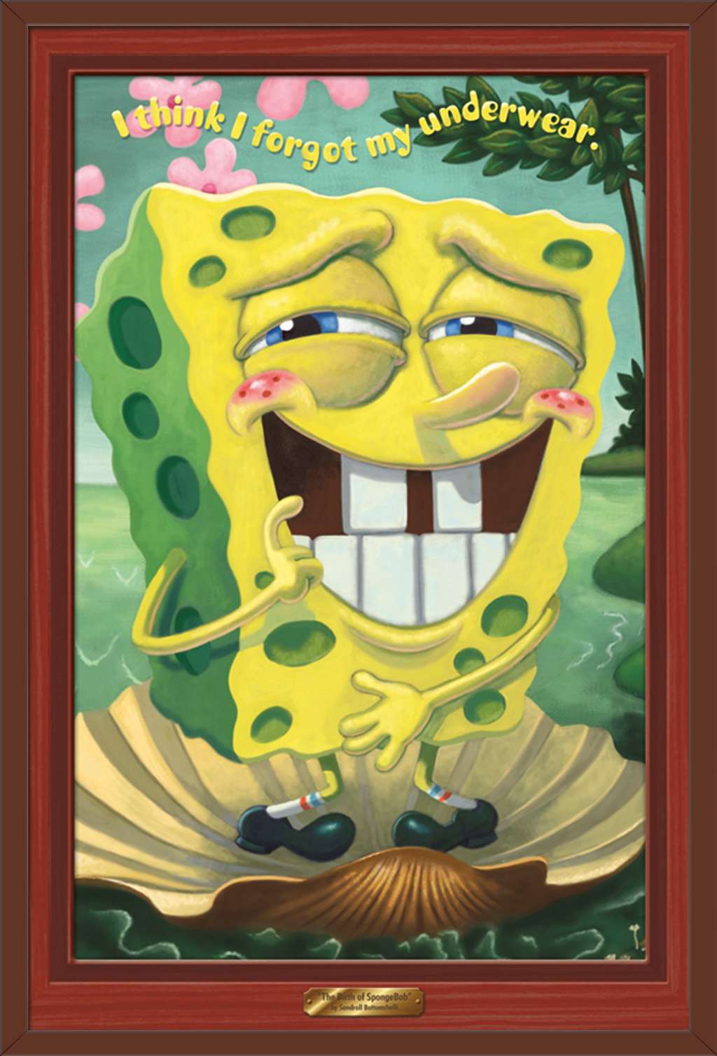Nickelodeon Spongebob Underwear Poster