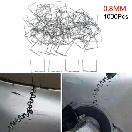 

1000Pcs Stapler Staples Plastic Welder Tool Car Damaged Bumper Repair Kit