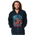 thumbnail image 5 of Kanji Street Fighter Savage Akuma Zip Hoodie Sweatshirt Men Brisco Brands S, 5 of 6