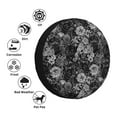 thumbnail image 4 of Xecao Black Cats In A Garden for Tire Covers,Wheel Tire Cover Waterproof, Dust-Proof, And Universally Fitting for Cars,Trailers, SUVs-14 inch, 4 of 6