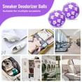 thumbnail image 6 of SCENTORINI Sneaker Deodorizer Balls, Lavender Scent Shoe Odor Elimination Long-lasting Freshness 6 Pack, 6 of 8