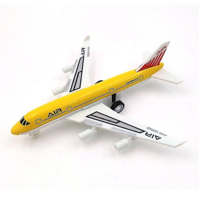 Jouets d'Avion à Rétrofriction 1/4 Pcs pour Enfants Garçons Filles Jouets de Modèle d'Avion Durables Cadeau d'Anniversaire