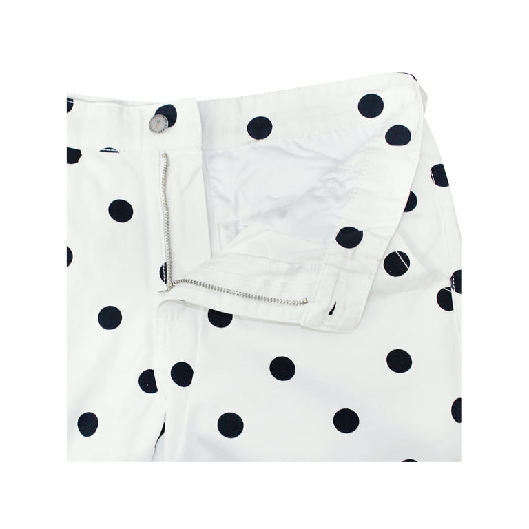 Carrots By Anwar Carrots Men’s Polka Dots Cotton Pants White