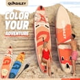 thumbnail image 3 of Quashley Wide Inflatable Stand Up Paddle Board ,11 ft*34 Inch All-Around SUP Board With Premium Accessories, 3 of 7