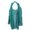 Blue, variant on Halloween Clothes Gothic Chiffon Cape Shawl for Halloween Elegant Accessory Fair Performance Green,One Size