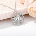 thumbnail image 2 of THOYAS Sun Necklace Sterling Silver Sun Pendant Necklace Jewelry Gift for Women, 2 of 7