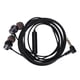 thumbnail image 3 of Auriculares con cable, codo de 1,2 m, auriculares con cable tipo C, auriculares con control de volumen, eficiencia maximizada, 3 of 8