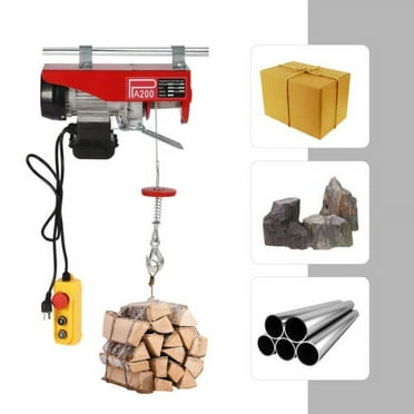 440lbs 110V Electric Hoist Electric Winch Electric Lift Electric Hoist