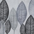 thumbnail image 4 of 66" x 48" Leaf Framed Wall Art with Black Frame, by DecMode, 4 of 8