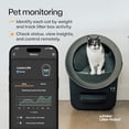thumbnail image 5 of Litter-Robot EVO by Whisker, Black – Automatic Self-Cleaning Cat Litter Box, Compact Space-Saving Design, Advanced Odor Control, Works with Any Clumping Litter, WhiskerCare™ 1-Year Warranty, 5 of 7