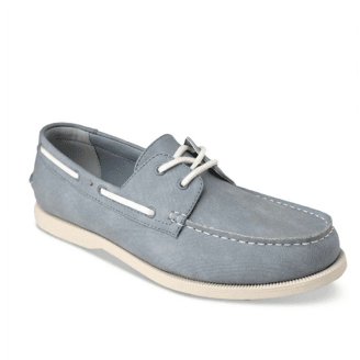 CLUBROOM Mens Red Comfort Elliot Round Toe Lace-Up Boat  display picture 3