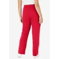 thumbnail image 6 of Woman Within Plus Size Sport Knit Straight-Leg Pull-On Pants, 6 of 6