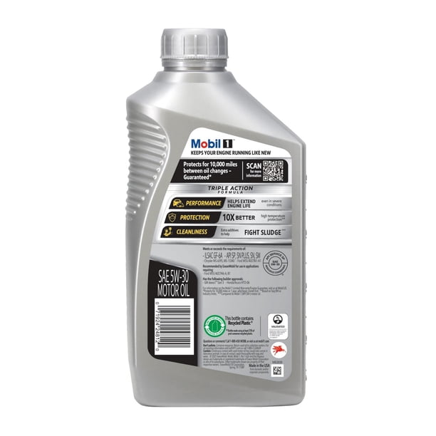 Mobil 1 5W30 Synthetic | Gearbox oil for agriculture - Walmart