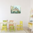 thumbnail image 3 of Stupell Industries Eclectic Princess' Castle View Canvas Art, 20 x 16, by Christine Simpson Art, 3 of 8