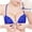 Blue, variant on skpabo Women's Bras Backless Bra Push Up Bra Front Fastening Bras for Women Non Wired Post Surgery Soft Cotton Lycra Bra for Outgoing Holiday Size