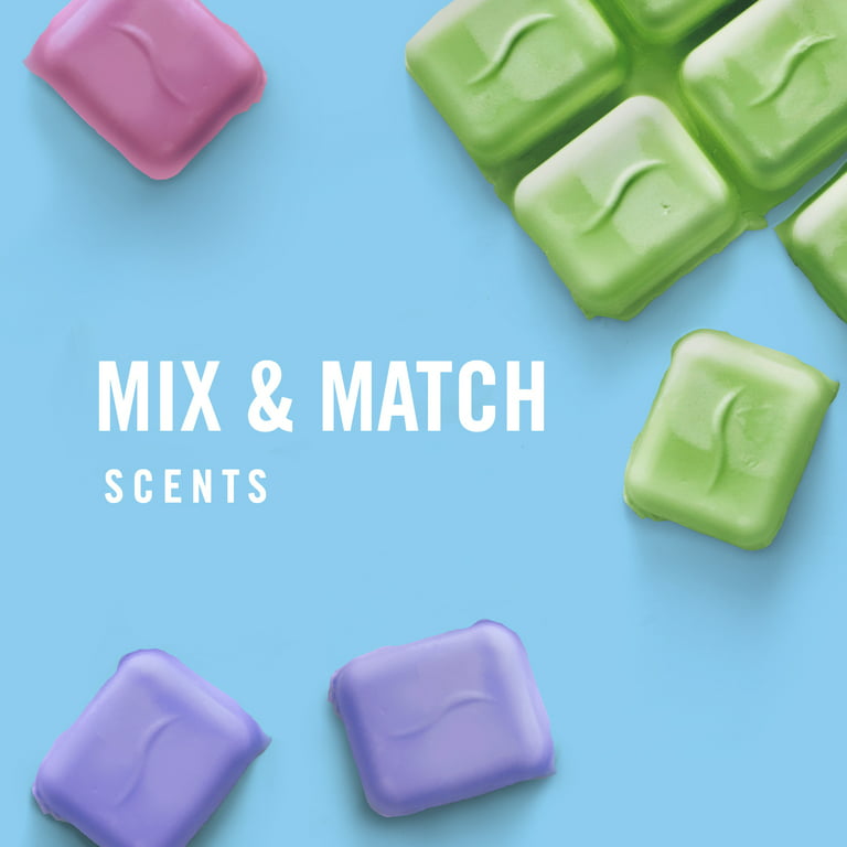 3 Packs of (6 Cubes) Febreze Original Gain Scent w/ avec (Green) Wax Melts Air Freshener 2.75 Ounces Each