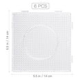 thumbnail image 2 of BRIGHTFUFU 6pcs Melt Bead Design Boards Square Clear Creativity Training for Teens, 2 of 5