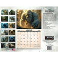 thumbnail image 3 of 2026 Fantasy Creatures Wall Calendar 16-Month X-Large Size 14x22, Enchanted Mythical Calendar by The KING Company-Monster Calendars, 3 of 7