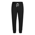 thumbnail image 5 of Njoeus Men's Tapered Knit Pants Casual Joggers Athletic Workout Track Pants Trendy Sweatpants with Pockets M-3XL, 5 of 5
