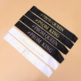 thumbnail image 4 of 6Pcs Prom King Queen Graduation Party Supplies Strap Shoulder Belt For Men And Women Random Style And Color, 4 of 9