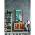 thumbnail image 4 of The Pool Framed Painting Art Print, 16.00" x 1.50", 4 of 6