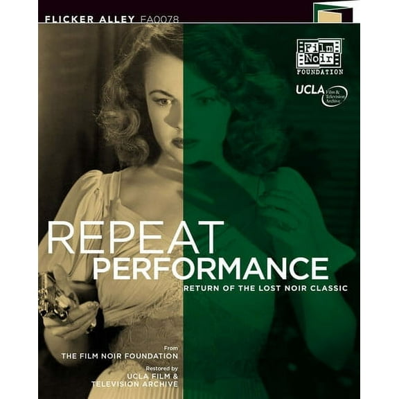 Repeat Performance (Blu-ray   DVD), Flicker Alley, Mystery & Suspense