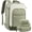 Bean Green - Light Yellow - Dark Olive Green, variant on Large Travel Backpack for Women, TSA Carry-On Airplane Backpack, 40L Personal Item Bag fits 17" Laptop, Waterproof Carry-On with 3 Packing Cubes