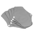 thumbnail image 2 of 5PCS Reusable Sanitary Napkins Waterproof Pure Color Breathable Washable Cloth Menstrual Pads for Women 104, 2 of 5