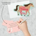 thumbnail image 2 of Big Dot of Happiness Run Wild Horses - Shaped Thank You Cards - Pony Birthday Party Thank You Note Cards with Envelopes - Set of 12, 2 of 7