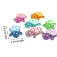 thumbnail image 2 of Diceymbol 100PCS Mini Turtle Figurines Cute Resin Turtle Toys for Fairy Gardens, Terrariums, Potted Plants, DIY Crafts, Dollhouse Decor, Party Favors & Easter Egg Hunt Prizes, 2 of 13