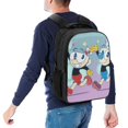 thumbnail image 5 of Cartoon The Cuphead Show Unisex Backpack Schoolbag Bookbag 2 Compartment Daypack Satchel Rucksack Travel Laptop Bag, 5 of 6