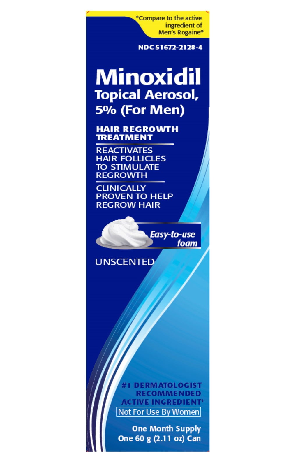 Taro Minoxidil Topical Aerosol Foam 5 Hair Regrowth Treatment for Men to Rogaine) 2.11