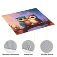 thumbnail image 4 of ZICANCN Dish Drying Mat for Kitchen Countertop, Owls Love Birds Drainer Mats with Non-slip Rubber Backed, Super Absorbent Easy Clean Rack Pad,\r\n16x18 Inches, 4 of 9