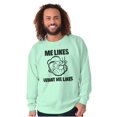 thumbnail image 5 of Popeye Quote What Me Likes Sweatshirt for Men or Women Brisco Brands L, 5 of 6