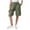 AA-Army Green, variant on Ofertas en Walmart! lcziwo Linen Bermuda Shorts for Girls Knee Length Casual Summer Capri Pants Solid Color Side Split Beach Shorts with Pockets Army Green