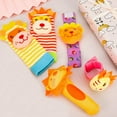 thumbnail image 6 of 5Pcs Baby Rattle Toy Sensory Wrist Rattle Foot Finder Socks Set, Newborn Soft Toy for Babies 0-6 Months Infant Baby Gift 6-12 Months, 6 of 6