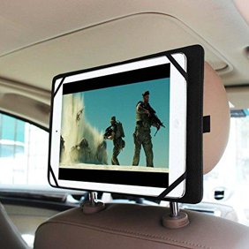 Portable Dvd Player Headrest Car Mount Case By Usa Gear Storage Bag Fits Dbpower 9 5 Inch Sylvania Sdvd Ematic Epd909 Azend p M1061 Sony psx910 More 7 10 Blu Ray Dvd Players