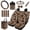 Brown Duck Camo, variant on Yuyamidu Brown Duck Camo Car Seat Covers Full Set with Auto Steering Wheel Cover Seat Belt Pads Coasters Trash Bin Hanging Storage Bag Cup Holders Rearview Mirror Cover Key Ring 15 PCS