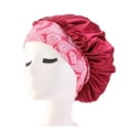 thumbnail image 3 of SUTENGDA Foulard en Satin pour Femmes Bonnet de Nuit Bonnet Bandeau, 3 of 6