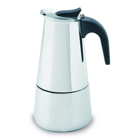 Stainless Steel Espresso Cup - IMUSA USA 4 Cup Stainless Steel Espresso Coffee Maker