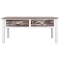 thumbnail image 2 of vidaXL Coffee Table Brown 100x50x45 cm Wood, 2 of 5