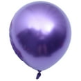 thumbnail image 1 of Globos metálicos cromados, 50 unidades, globos de látex gruesos de 12 pulgadas para decoración de fiesta de bodas de cumpleaños Zhivalor  CPB-SSW1011-6, 1 of 5