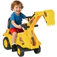 thumbnail image 3 of HOMCOM Kids Digger Ride on Truck with Horn, Under Seat Storage, Sit and Scoot Pretend Play Toy Construction Car for Ages 18-48 Months, 3 of 10