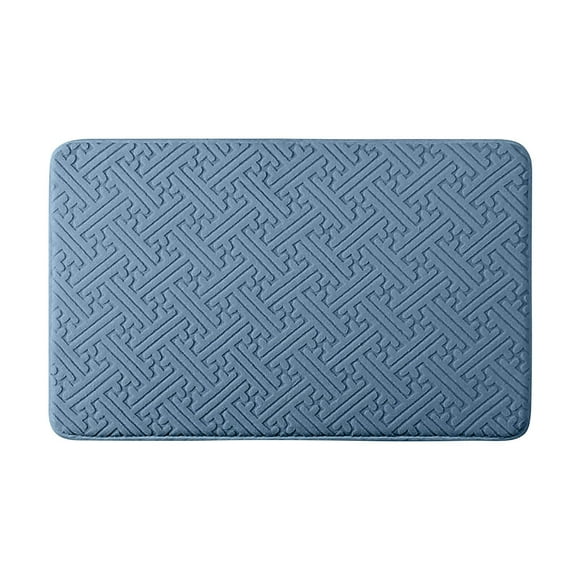 Vwrxbz Fleece Entrance Mat Bathroom Slip Absorbent Mat Non-Slip Door Mat for Household Use 40x60cm