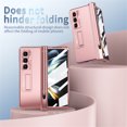 thumbnail image 3 of TECH CIRCLE Rugged Case for Samsung Galaxy Z Fold 5 Built-in [Kickstand] [S Pen Holder] [Screen Protector] [Hinge Protection], Heavy Duty Shockproof Protective Cover for Galaxy Z Fold 5 7.6",Rosegold, 3 of 7