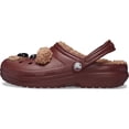 thumbnail image 4 of Zuecos Clásicos Forrados Crocs Kids para Niños Pequeños Color Arcilla Oscura Talla 10 M, 4 of 7
