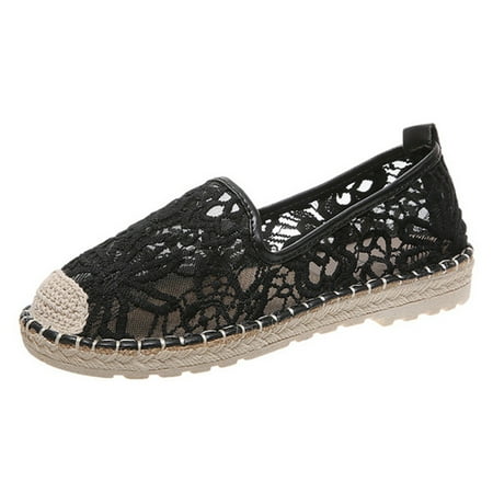 

Women Shoes Comfortable Soft Sole Breathable Lace Casual Breathable Lace Shoes Comfort Heel